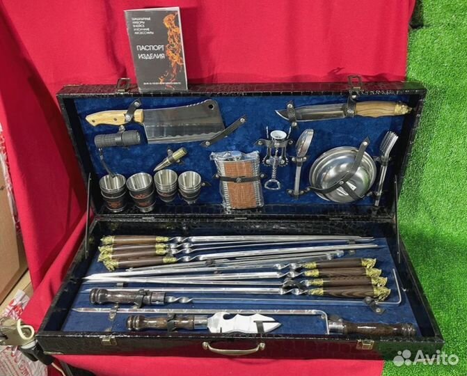 Шашлычный подарочный набор