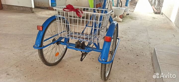 Трехколесный велосипед для взрослых и подростков