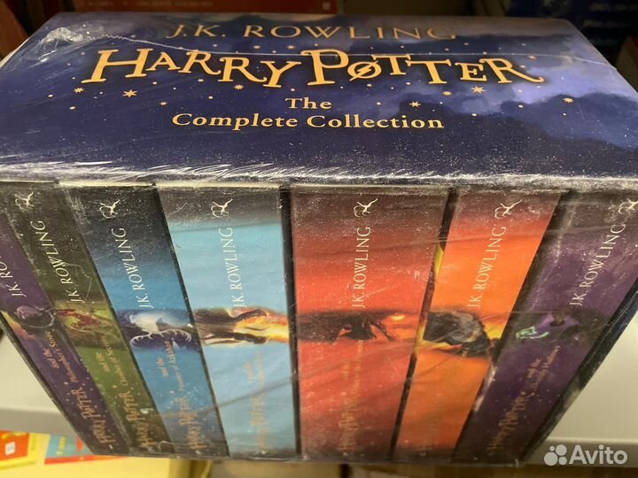 Harry Potter set box 8 книг (Eng)