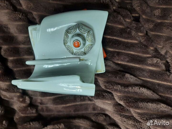 Сахарница Канфетница серебро 916 пр.Фарфор