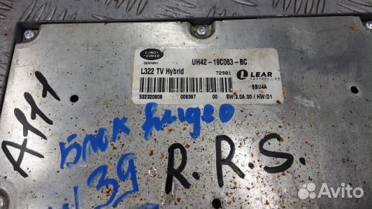 Блок видео land rover range rover sport (1NN39SR01