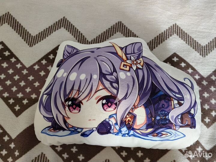 Подушка геншин импакт кэ цин