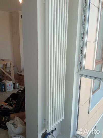 Монтаж радиаторов отопления