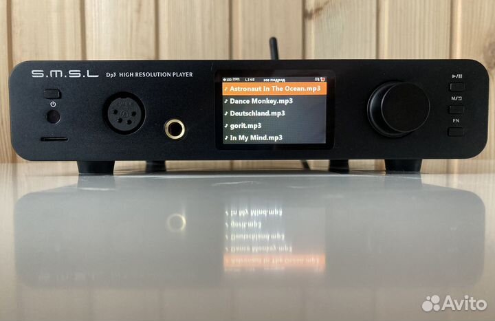 Smsl dp3 Стример, цап, сетевой аудио плеер