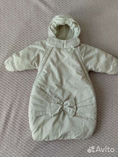 Конверт на выписку зимний для девочки