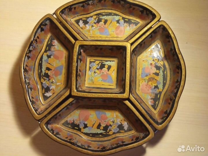 Менажница фарфор