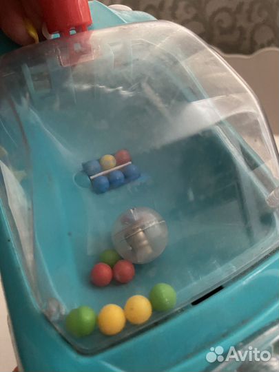 Детская машинка каталка с ручкой