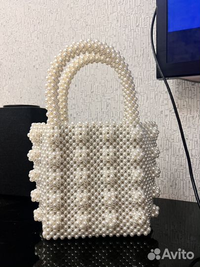 Сумка женская из бусин