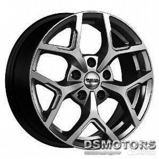 Диски KL-368 6.5/16 5x108 ET50 d63.35 графит