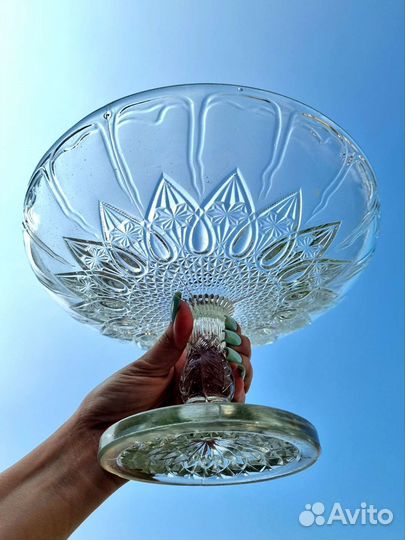 Ваза но ножке Мальцов