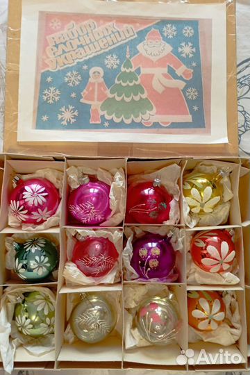 Елочные игрушки СССР