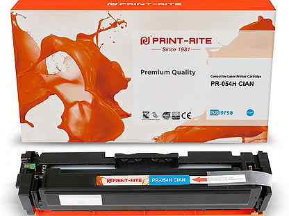 Картридж лазерный Print-Rite tfca06CPU1J PR-054H c