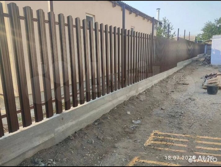 Заборы, ворота, установка заборов и ворот