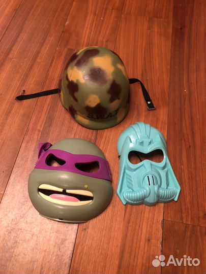 Маски + каска