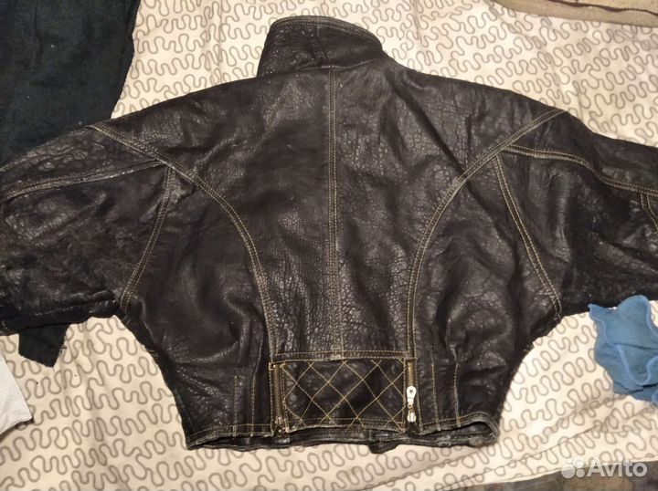 Куртка косуха женская из натуральной кожи