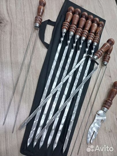 Набор шампуров в чехле