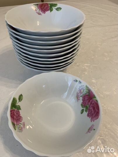 Тарелки глубокие,суповые(фарфоровые)