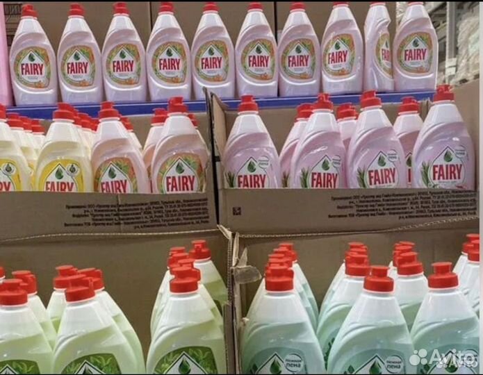 Средство для мытья посуды fairy