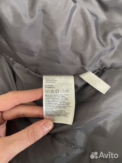 Пуховик длинный детский H&M 104 бу