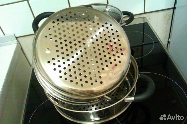 Мантоварка (пароварка) Taller нержавейка