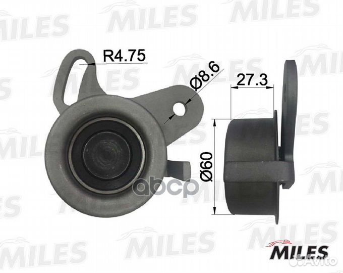 AG02003 miles Ролик ремня грм AG02003 Miles