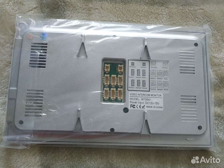 Видеодомофон с записью фото и видео jeatone M706S1