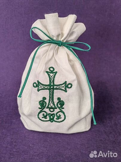 Мешочки для просфор, антидора, подарочный мешочек