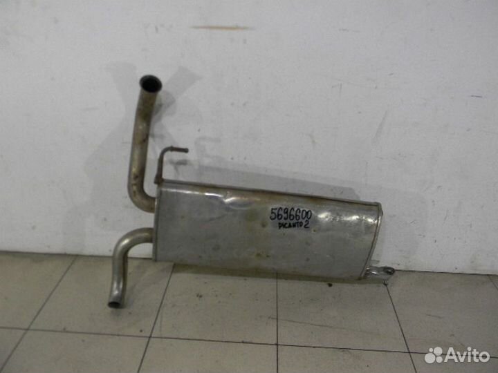 Задняя банка глушителя Киа