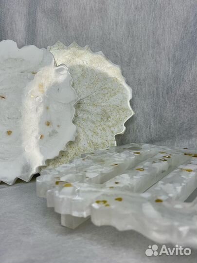 Подстаканники из эпоксидной смолы