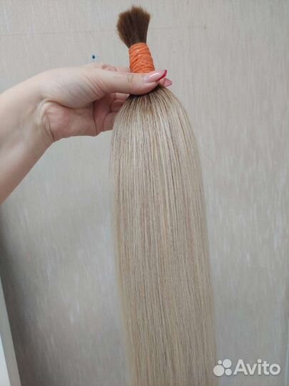 Волосы для наращивания 70см блонд