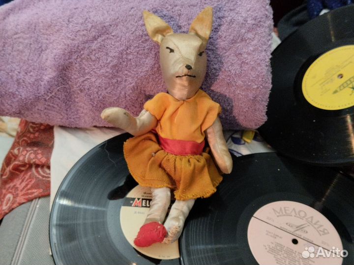 Лисёнок. Старинный. 40-50 годы