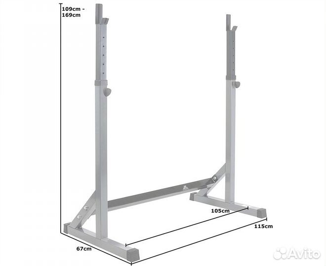 Стойка под штангу DFC dsst15