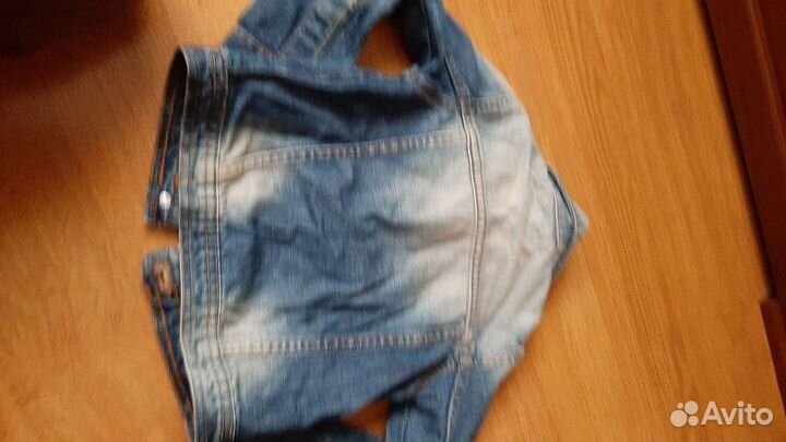 Джинсовая куртка для девочки