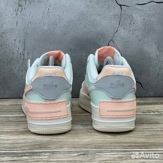 Nike Air Force 1 Low Shadow Sail Barely Green крос