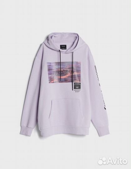 Худи мужское bershka