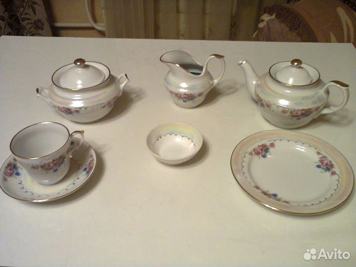 Сервиз чайный фарфоровый на 6 персон Хайта