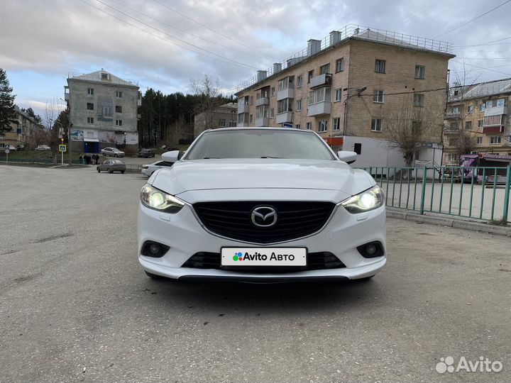 Mazda 6 2.5 AT, 2014, 215 000 км