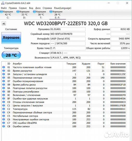 Жесткие диски 2,5 WD