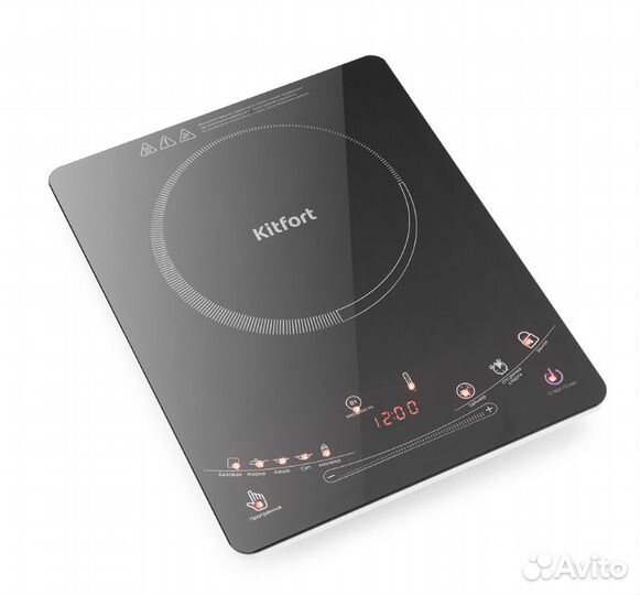 Индукционная плитка Kitfort кт-106 Ultra Slim