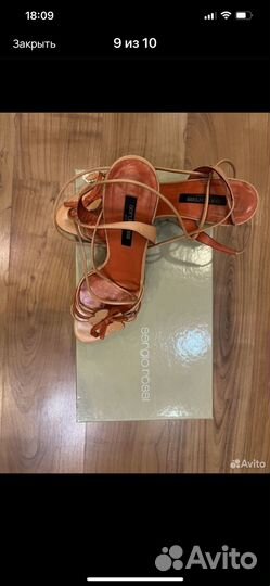 Босоножки, 38, Sergio Rossi