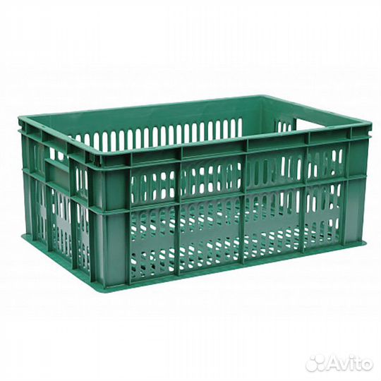 Ящик пластиковый овощной 2Д 600х400х200