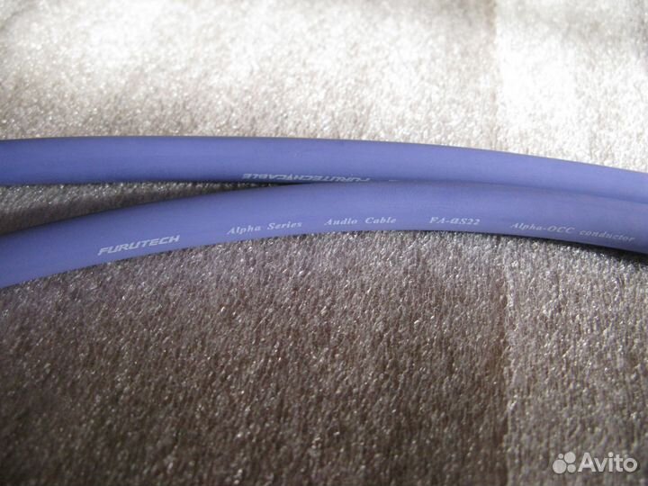 Кабель межблочный RCA Furutech Alpha Series