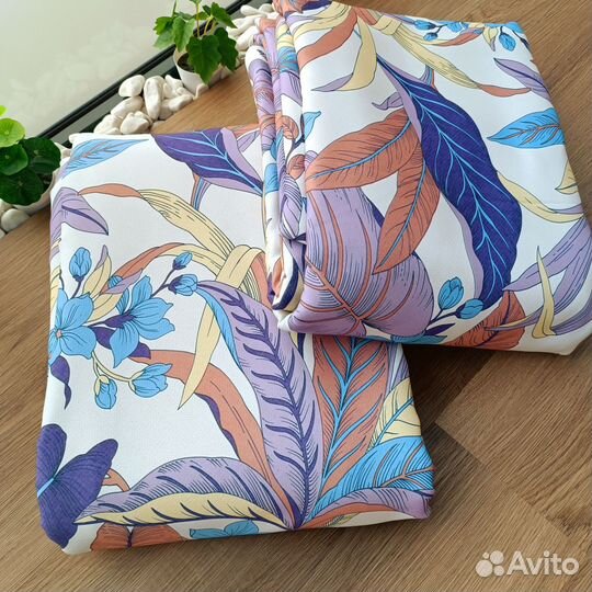 Шторы плотные комплект 3м(2шт по 1.5м)стильные