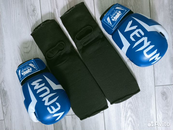 Перчатки mma детские и защита для ног