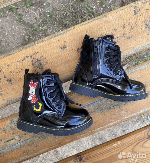 Ботинки для девочки 21 размер