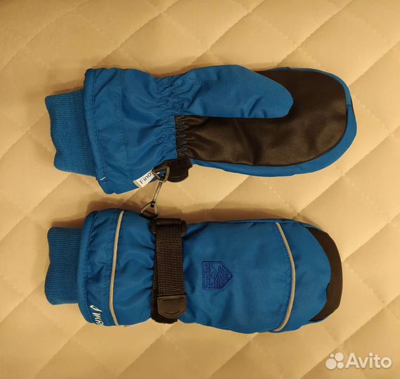 Варежки зимние новые 6-8 лет