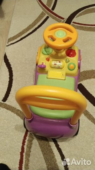 Каталка толокар машинка Дисней Винни Пух