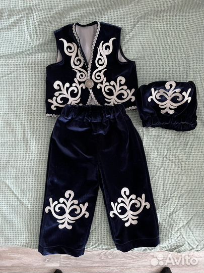 Казахский национальный костюм детскийТусау кесу