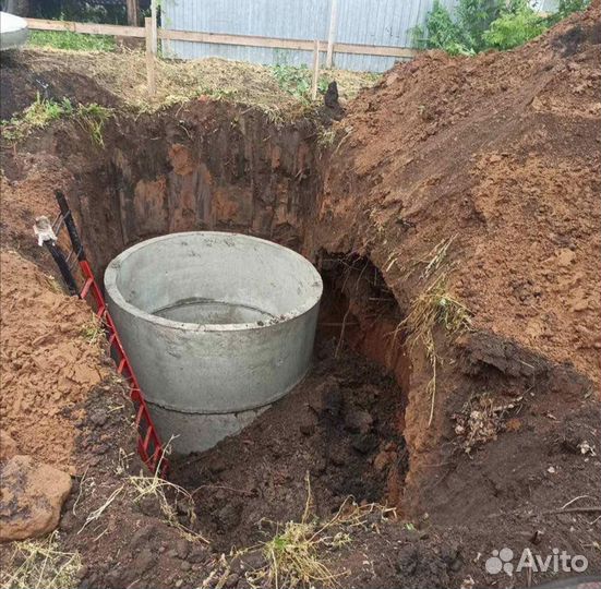 Жб Кольца.Бурение колодцев и септиков под ключ