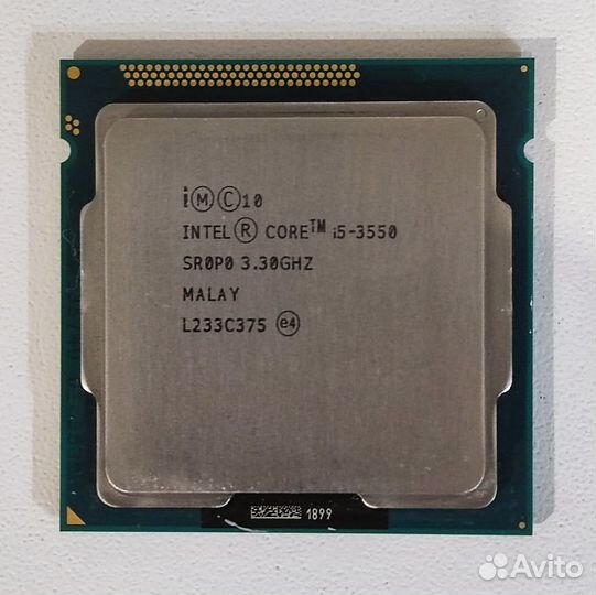 Процессор intel core i5-3550 сокет 1155